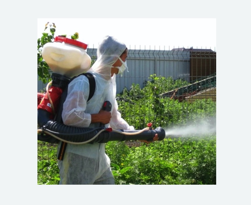 Акарицидная обработка территории в Боровске